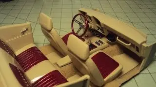 More detailing on the suspenion, engine bay, door panels and more