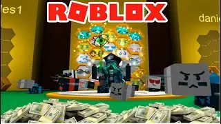 Jugando a un juego de abejaas en roblox parte 1