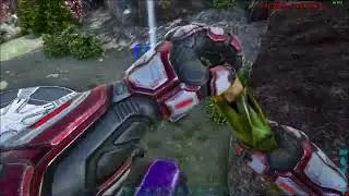 [ARK Evolved] Crystal Isles - The Silica Pearl Lake (Farm Spot)