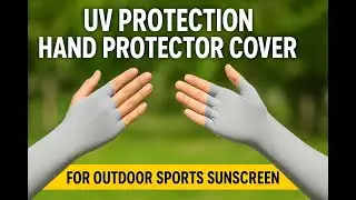 Sell For Amazon profit 4$  2025  UV Protection Hand Protector Cover for Outdoor Sports Sunscreen
