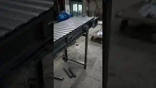 Inclined plate conveyor