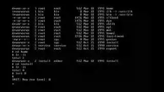 Vintage - Unix AT&T V386