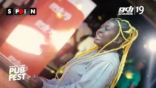 Gal Dem DJ Thrills Fans At Ghana DJ Awards Pub Fest