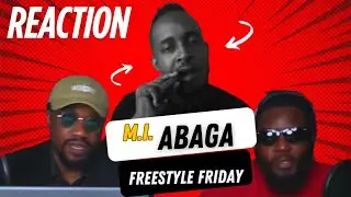 M.I ABAGA (Freestyle Friday’s) | REACTION 🔥🔥🔥| Big Cats Podcast