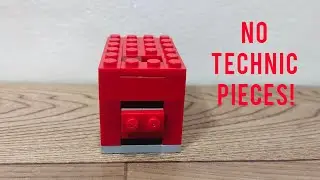 How to Build A Lego Safe (No Technic Pieces) #lego #legomachine #legoaddict