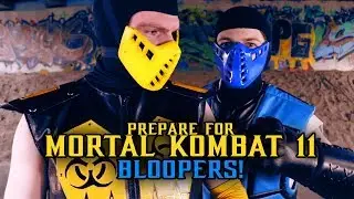 Приготовьтесь к Mortal Kombat 11 &mdash; ляпы и неудачные дубли! | Пародия на MK11!