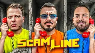 JESTEM MISTRZEM GŁUCHEGO TELEFONU! *Scam Line* (JAPCZAN & NITRO & ALI & DAGS & PYKA & STOMP)