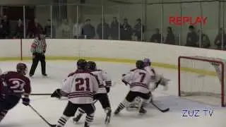 Avon Old Farms vs Tabor Academy Highlights 12/20/13 Hockey Christmas Classic