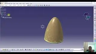 CLOUD DATA SCAN USING CATIA V5 AUTOMATIC TOOLS