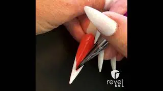 French Fri-day - How to do a French with Gel! #nails #revelnail