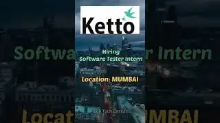 ketto Hiring software Tester intern | #shorts #internship #vacancy #softwaretesting