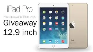 iPad Pro 12.9 inch Giveaway