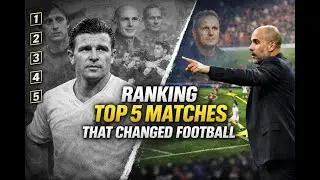 Top 5 Football Matches That Changed Tactics Forever