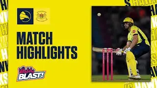 Benny Howell The Hero | Hawks v Gloucestershire - Vitality Blast, Highlights