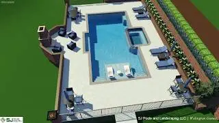 Swimming Pool Renovation Design for Fairway ct Cresskill NJ