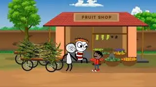 कचरा की दुकान पर बजी लड़ाई | Tweencraft 2d Cartoon Viral Comedy Funny Video Tween Family #comedy #2d