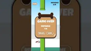 Flappy Dog - Android Gameplay [1+ Min, 480p]