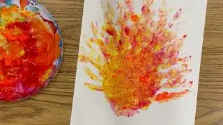 Finger Paint Turkey!