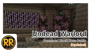 Undead Warlord (Custom Command Block Boss Battle - Updated) | Minecraft (Bedrock Edition)