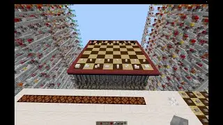 Minecraft Chess Computer with Vanilla Redstone