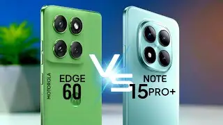 Motorola edge 60 5G Vs Redmi Note 15 Pro + 5G 