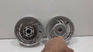 PAR DE RODAS SHINERAY RETRO 50 POR R$400,00 GUARANI AUTO PE&Ccedil;AS