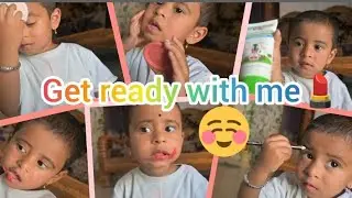 😍My First Makeup Experiment &ndash; Cutest Ever!ನನ್ನ ಮೊದಲ ಮೆಕೆಪ್ ಎಕ್ಸ್&zwnj;ಪೆರಿಮೆಂಟ್ 👶💄