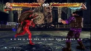 Tekken 7 Korean Backdash Trial -Nina- (I used SOCD Method)