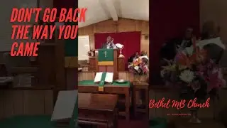 Apr23, 2025 | Luke 18: 13- Don't go back the way you came- St Paul  Revival