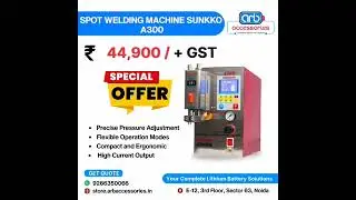 ⚡ SPOT WELDING MACHINE &ndash; SUNKKO A300🔧 #arbaccessories #SunkkoA300 #SpotWeldingMachine #BatteryPacks