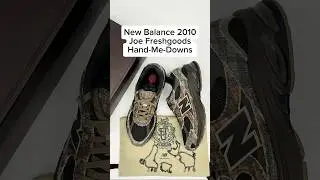 Обзор кроссовок New Balance 2010 Joe Freshgoods Hand-Me-Downs.