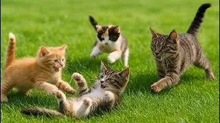 Adorable Kittens Exploring the House &ndash; Cute Cat Adventures 🏡