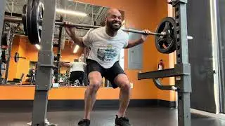 Squat Day | 275 lb 3x10