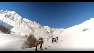 Val d'Allos : randonn&eacute;es raquettes
