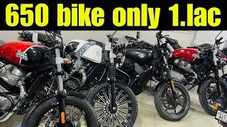 ₹1.lac /- से शुरू 🔥650 Biggest Used 650 bike sale | Second Hand Bullet | Old Bike Delhi