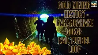 Walking the Karangahake Gorge Rail Tunnel Loop 🏞️ | Gold Mining History & Scenic Adventure in NZ