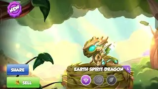 Hatching EARTH SPIRIT DRAGON | Bought Premium pass | Breeded Dragon of the month Rathorn Dragon  DML