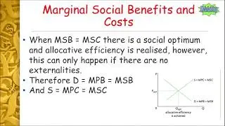 4 Marginal Social Benefit and Marginal Social Cost