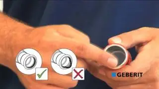 Geberit Mapress Carbon Steel - Installation