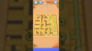 Water Connect Puzzle Level 10 | Gameplay Walkthrough | Easy Solution