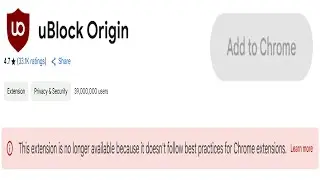 uBlock Origin BANNED? How to Reinstall & Get It Working Again!