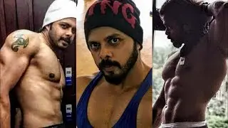 Indian cricketer Sreesanth Workout