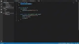Abstraction - abstract classes - Object Oriented Programming concept