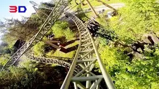 Lynet 3D front seat on-ride HD POV F&aring;rup Sommerland Faarup Farup