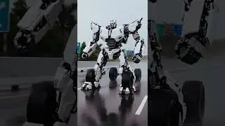 TRANSFORMERS! Dari Mobil BAIC BJ30. KEREN! #car #transformers #autobots