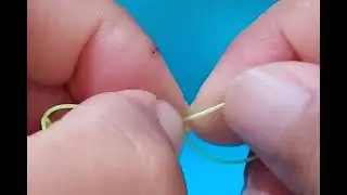 Spiral fishing knot on swivel with mono 2