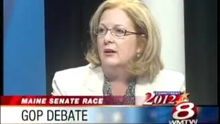 News 8's Shannon Moss discusses U.S. Senate primary debate with Republican candidates