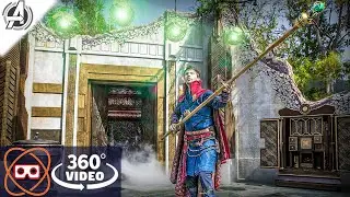 [360] NEW Doctor Strange Magic Show with Thor - Avengers Land
