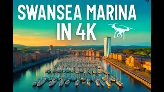 Swansea Marina in 4K | Stunning Drone Cinematic of Wales&rsquo; Coastal Beauty 🌊🚁