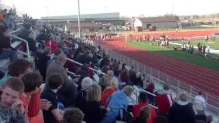 Crystal Lake Central Track County Meet 2014 Girls 100